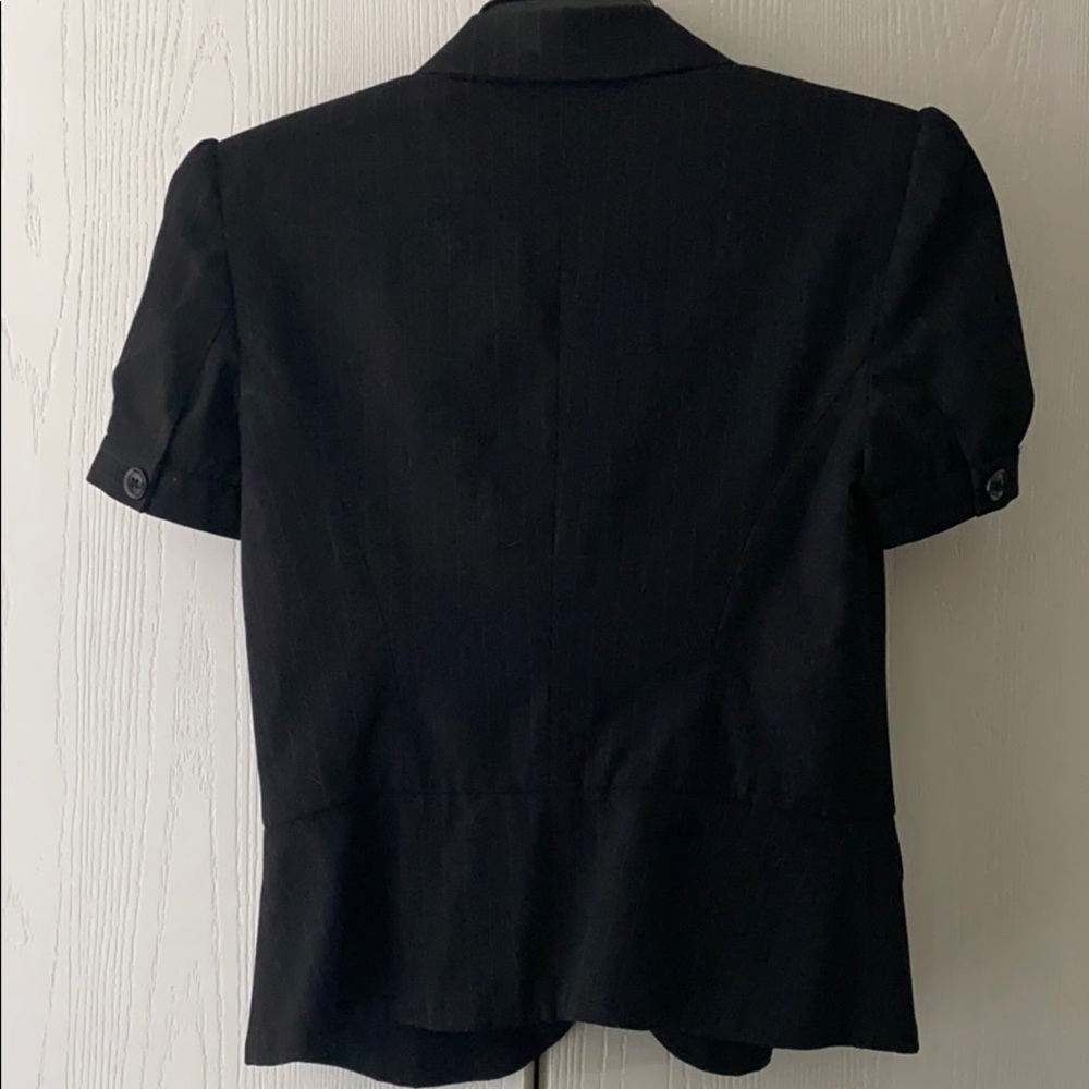 Zara Short Pinstripe Jacket - Picture 3 of 3